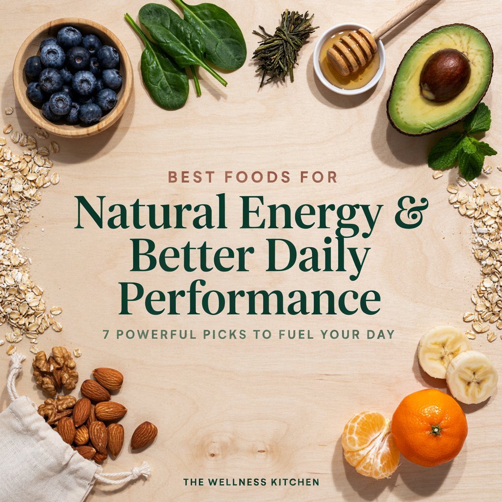 Best Foods for Natural Energy and Better Daily Performance